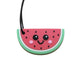 Silicone chew pendant - watermelon